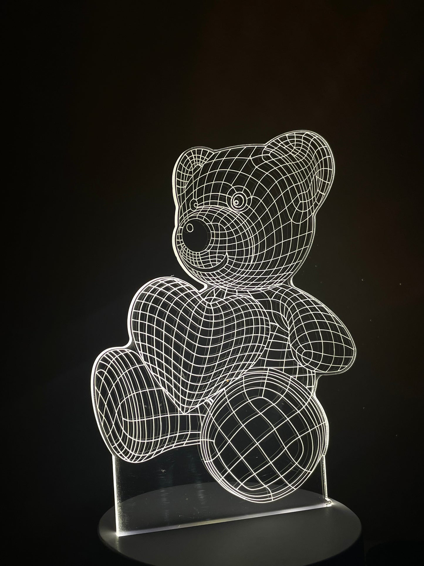 3D Ledowy mis, Lampka nocna