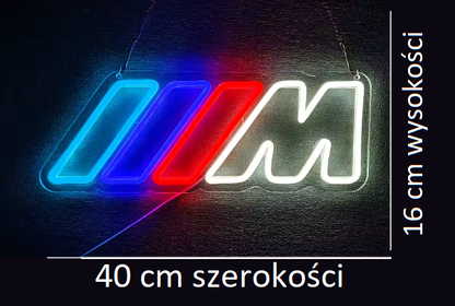 Led ozdobny BMW znaczek M-pakiet